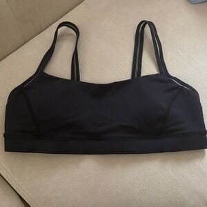 lululemon athletica Black Double-Strap Sports Bra